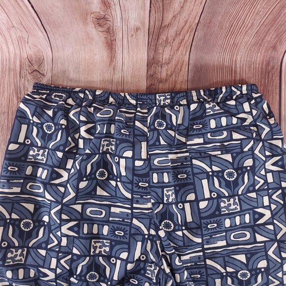 *FLAW* Patagonia Netplus Shells Mens XXL Baggies Shorts New Vision Navy Blue - Picture 9 of 12